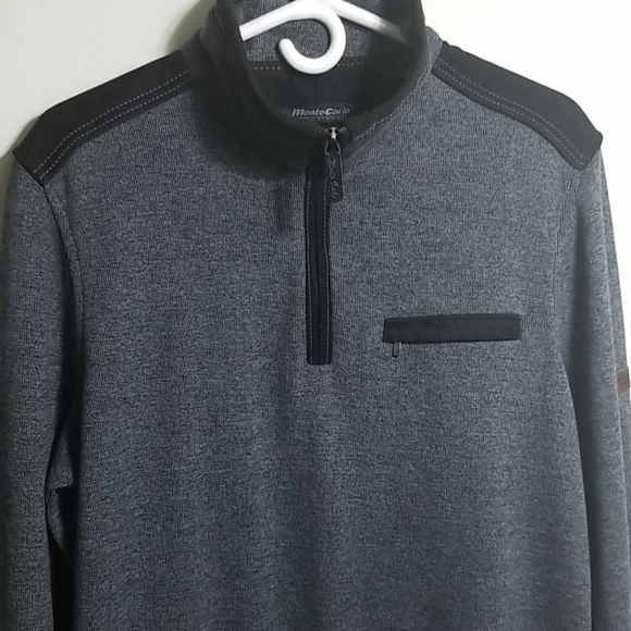 Monte Carlo Casualwear Half Zip Sweatshirt - Picture 1 of 12